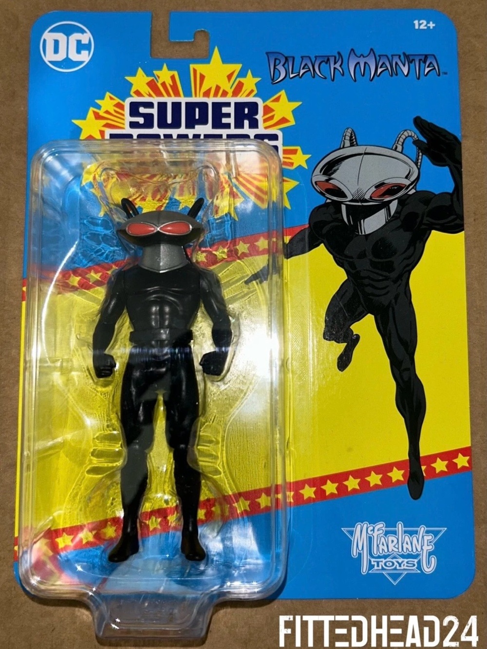 Black Manta Super Powers McFarlane 2024 Action Figure 4.5”